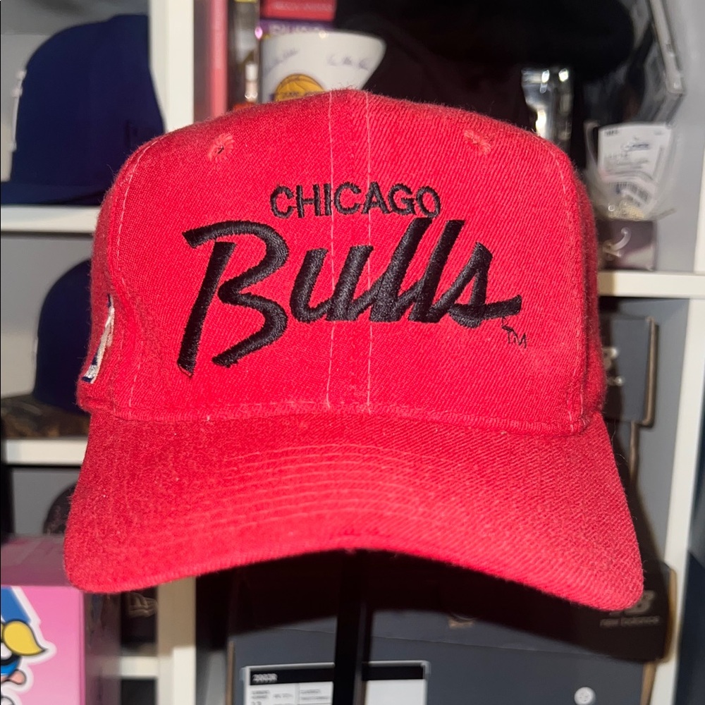 1990’s Chicago Bulls Script SnapBack - image 1